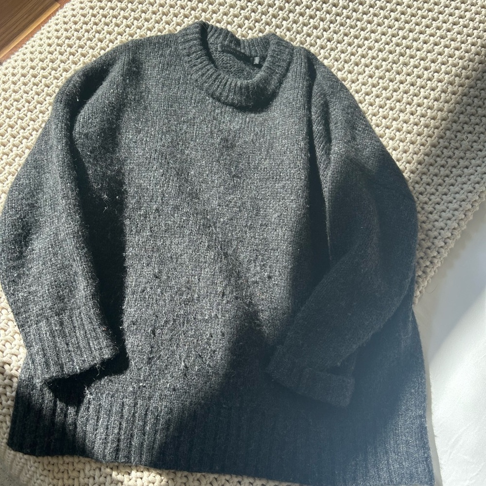 Jenni Kayne Alpaca Cocoon Crewneck XS Sweater
